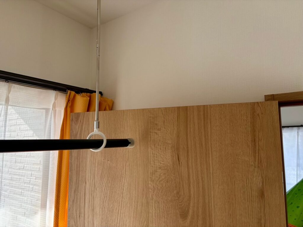 ホスクリーン　ドアに干渉